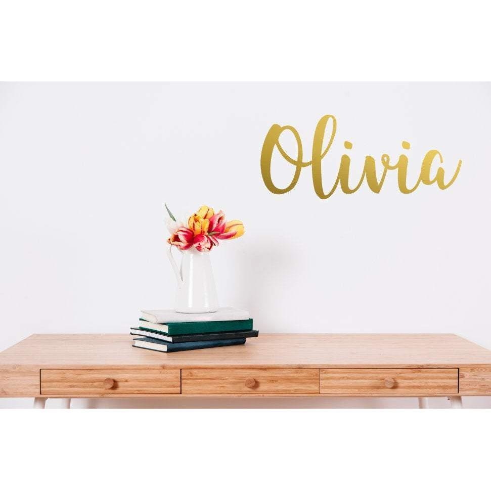 Custom Name Nursery Wall Stickers